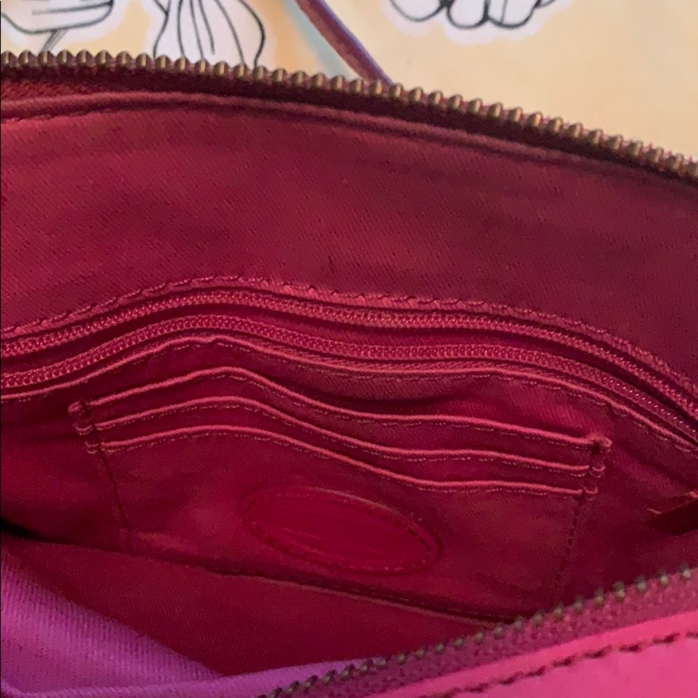 Pink fossil cross shoulder bag - Picture 2 of 6